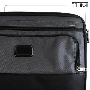 Tumi Alpha 2 Large Laptop Sleeve Cover Gray/Black